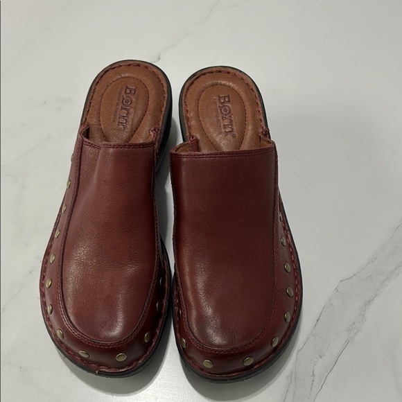 Born Leather Clogs - Picture 1 of 5